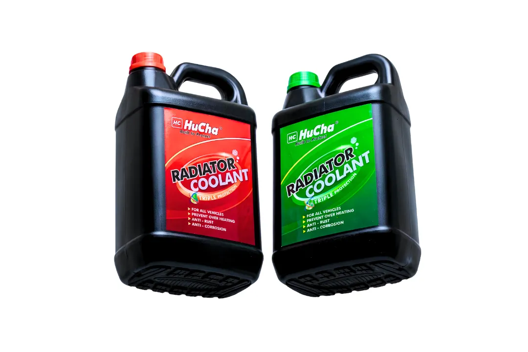 HuCha Radiator Coolant | Hijau & Merah | 5 Liter